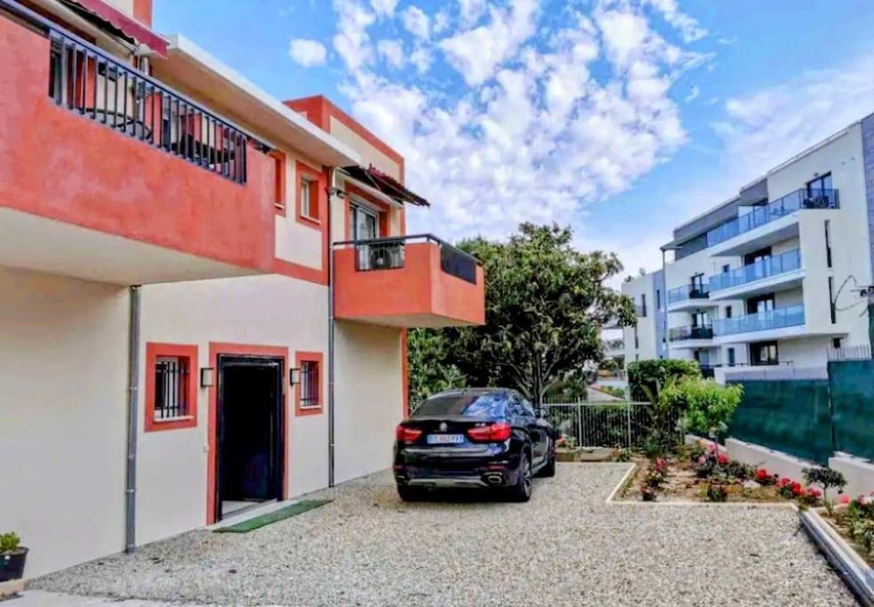 Cocon Marin 4 Studio Proche Mer Parking Wifi Cagnes-sur-Mer Eksteriør bilde