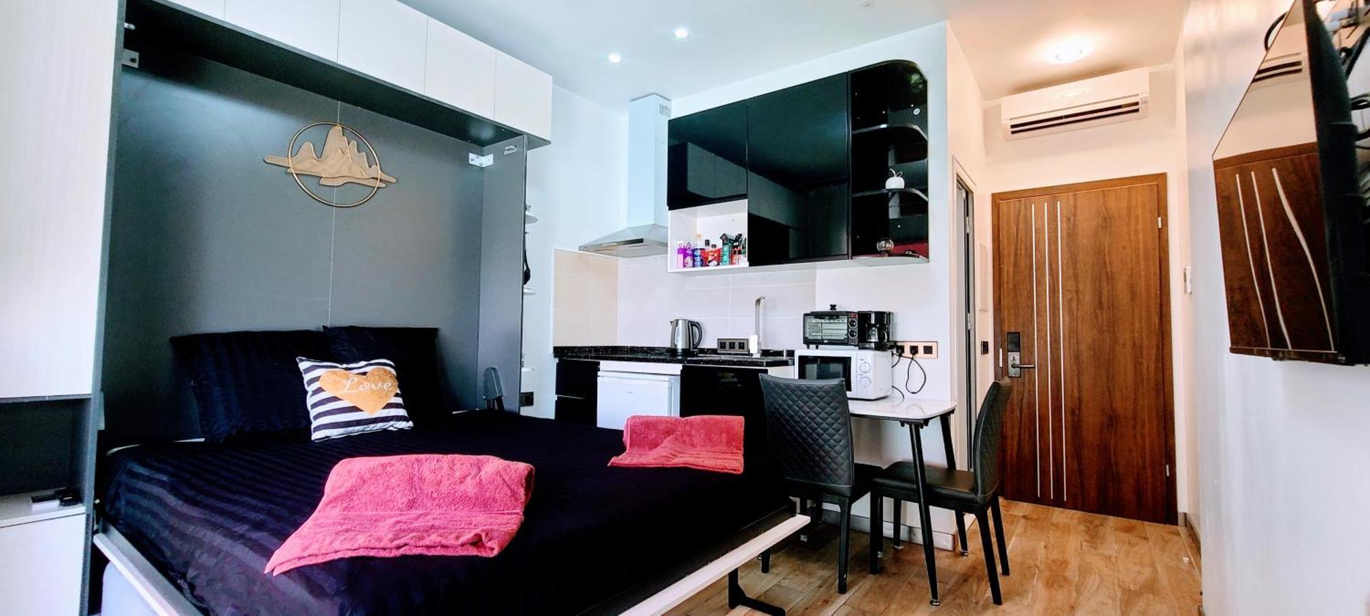 Cocon Marin 4 Studio Proche Mer Parking Wifi Cagnes-sur-Mer Eksteriør bilde